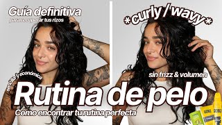 Cómo RECUPERAR tu pelo rizado u ondulado ✨ (rutina completa sin frizz + productos clave)