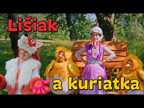 Folko a Fialka - Lišiak a kuriatka - poučná rozprávka