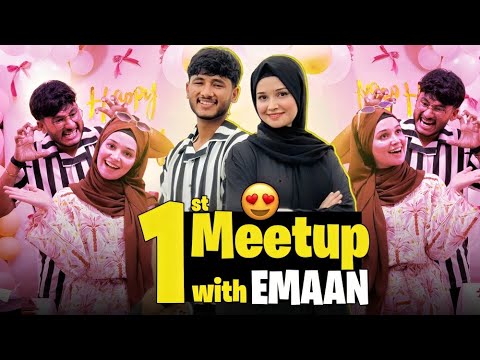 “ Finally 1st Meet-up With EMAN SHEZADI 😝😍 “ || Hum Dono Me Se Kon Peyara He ? 😅