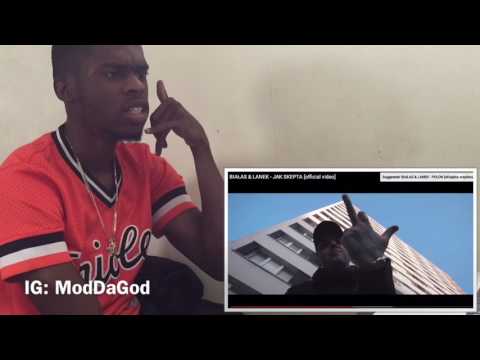 FIRST REACTION TO POLISH RAP/ HIP HOP/ TRAP 🔥🔥 - BIALAS & LANEK - JAK SKEPTA [official video] - [