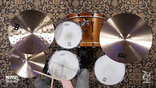 Video thumbnail for Meinl 18" Pure Alloy Extra Hammered Crash Cymbal - 1283g (PA18EHC-1122823H) by Memphis Drum Shop