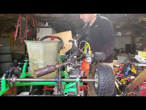 Briggs and Stratton LO206 Kart Engine - First start up of the season