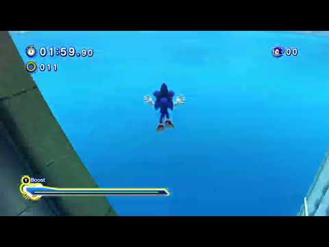 Sonic X Shadow Generations: City Escape. Skipping 2D section into 3D glitch.