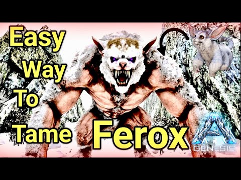 How to Tame Ferox in ARK Genesis | Easy Ferox Taming Guide | Ark Ultimate Mobile Edition