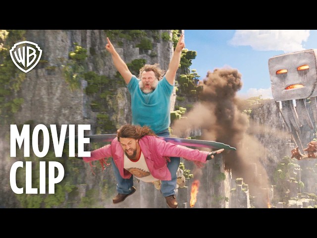 Movie Clip - Elytra Wingsuits Flying Escape