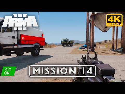 〈4K〉ArmA 3 The East Wind: Bingo Fuel Campaign Walkthrough - No Commentary GamePlay