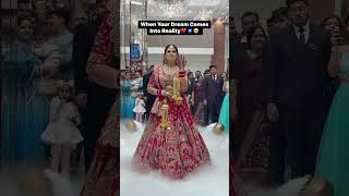 When your dreams comes into Reality ❤️#dream #reality #wedding #love #ias #india #funny #pakistan #
