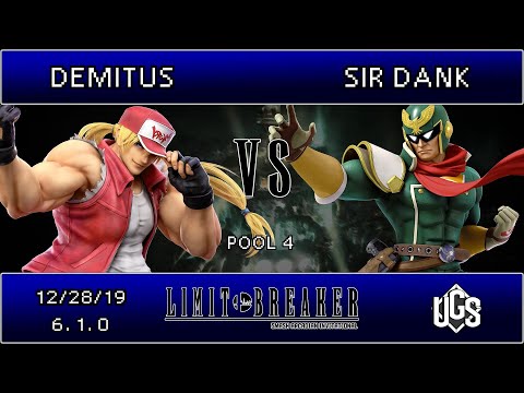 Limit Breaker - Pool 4 - Demitus(Terry) Vs. Sir Dank(Captain Falcon)