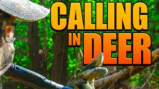 How to CALL IN DEER using The Extinguisher Deer Call