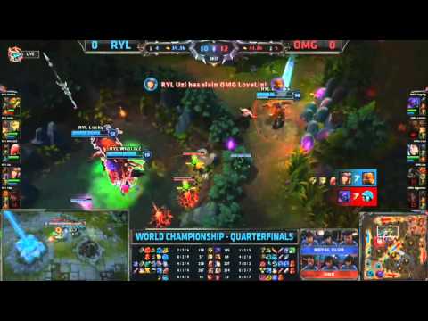 RYL vs OMG - Worlds 2013 Quarterfinals D2 Recap