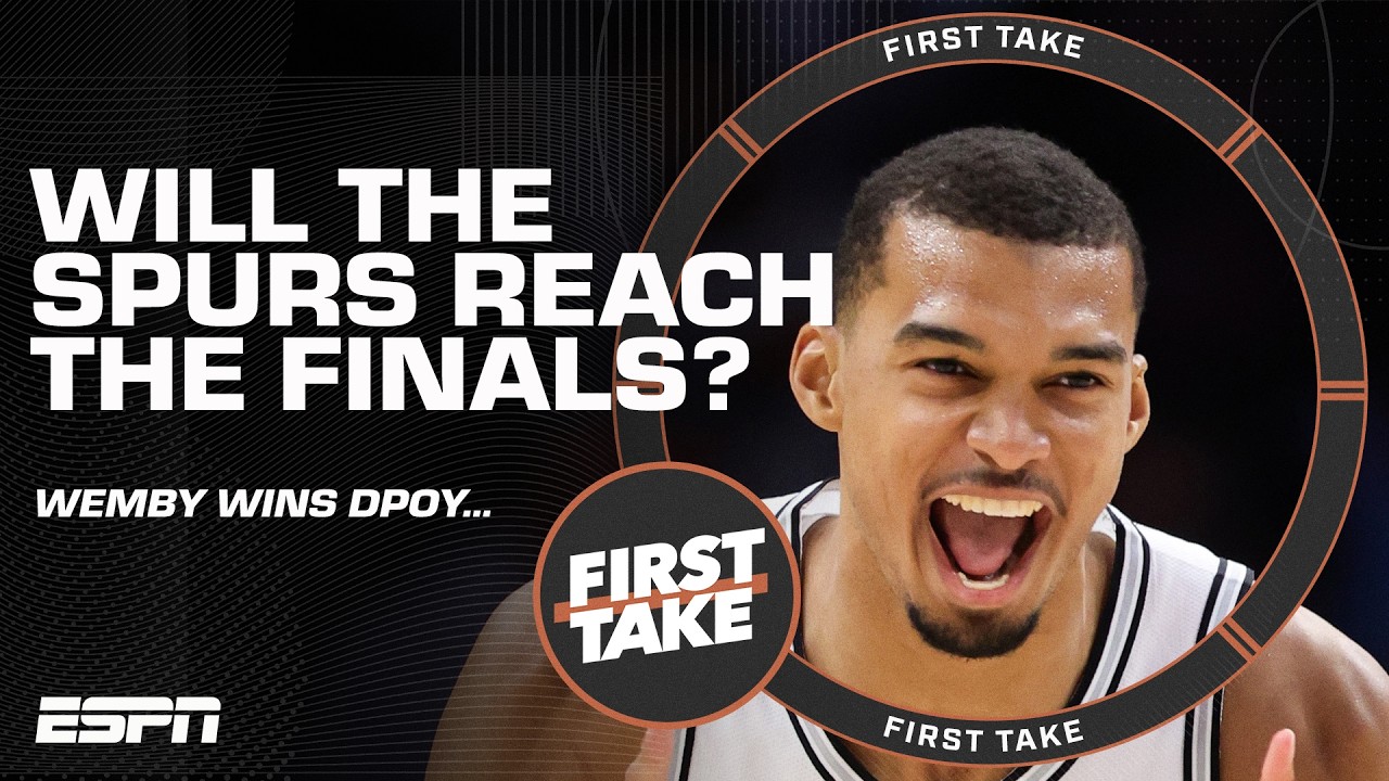 Kendrick Perkins says Victor Wembanyama is the NBA's BEST DEFENSIVE PLAYER EVER! 😱 | First Take