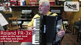 Video thumbnail for Accordion and Organ sounds on the Roland FR-3x by RoxysMusicStore