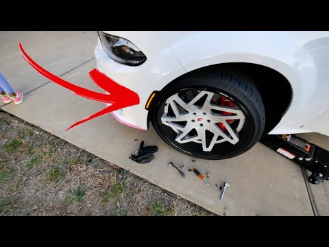 DIODE DYNAMICS LED SIDE MARKER INSTALL BEST FOR A WIDEBODY DODGE CHARGER HELLCAT/ 392