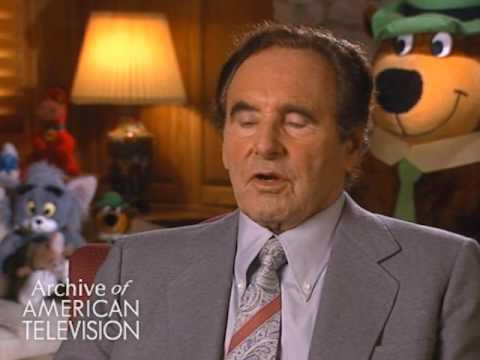 Joseph Barbera on how early TV animators were viewed vs film animators - EMMYTVLEGENDS.ORG