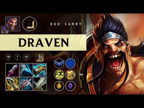 Draven ADC vs Tristana - EUW Diamond Patch 26.01