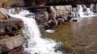 preview picture of video 'Natural Dam Falls (Ozark Forest) 11-17-2014 (1 of 4)'