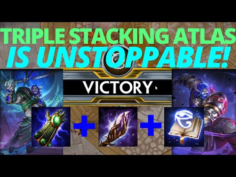Triple Stack Atlas is Unstoppable! SEASON 9 JOUST SMITE