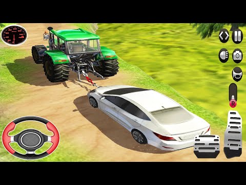 Real Cargo Tractor Pulling Simulator - Offroad Chained Truck Towing Rescue - Android GamePlay 2021