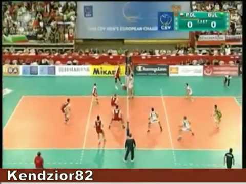 Best Volleyball Spike Hit . Bartosz Kurek - Poland