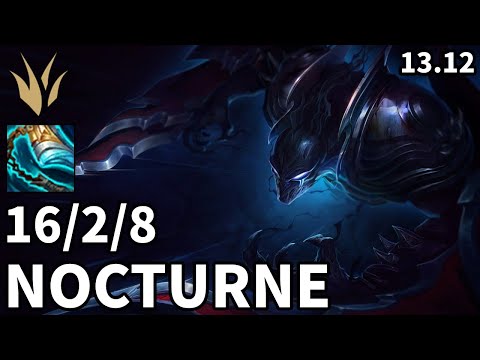 Nocturne Jungle vs Gragas - EUW Master | Patch 13.12