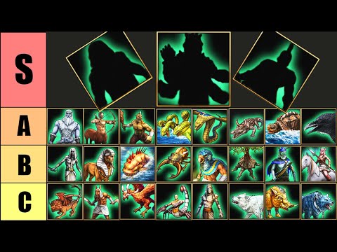 Ranking EVERY MYTH UNIT in Age of Mythology: Retold