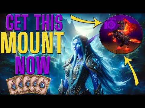 How To Get NEW MOUNT from Hearthstone 10th Anniversary!!