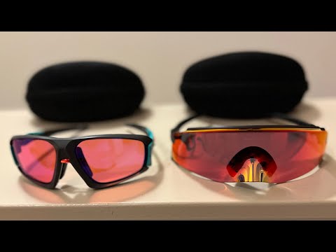 Oakley PRIZM TRAIL Lens vs PRIZM ROAD  Lens comparison - light test