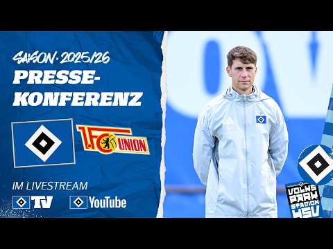 RE-LIVE: PRESSEKONFERENZ MIT LOIC FAVE | HSV vs. 1. FC Union Berlin