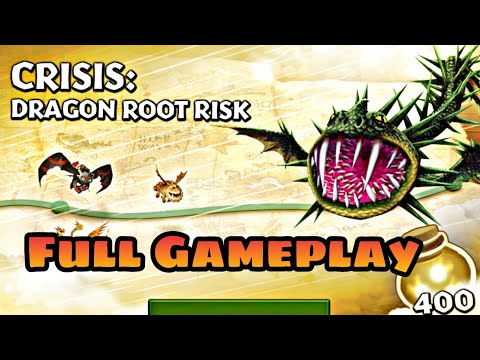CRISIS: DRAGON ROOT RISK Full Gameplay - NEW GAUNTLET EVENT - Dragons: Rise of Berk