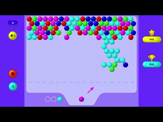 Bubble Shooter Remastered gameplay tutorial