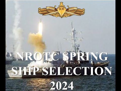 Spring 2024 NROTC Ship Selection Day 1 - YouTube