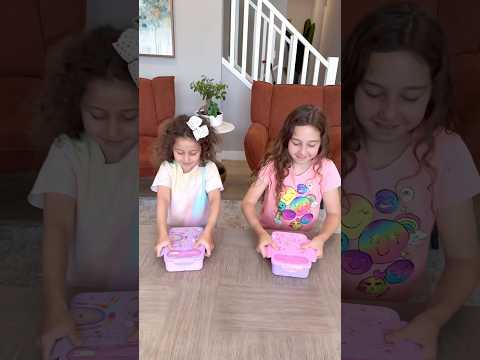 Kids learn to share food