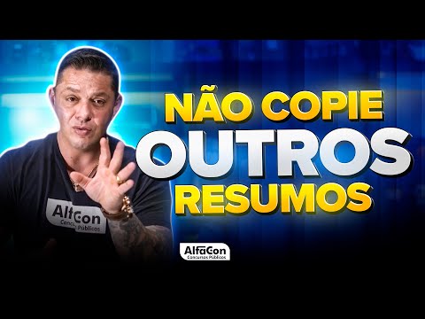 Como fazer anotações e resumos no estudo para concursos | Evandro Guedes - AlfaCon