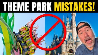 10 Theme Park Mistakes That Could RUIN Your Day  (or Worse) 🎢