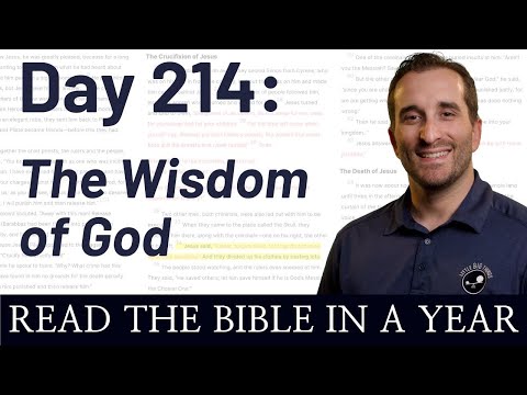 Day 214: Jeremiah 11-13 - The Wisdom of God | Bible in a Year (NIV)