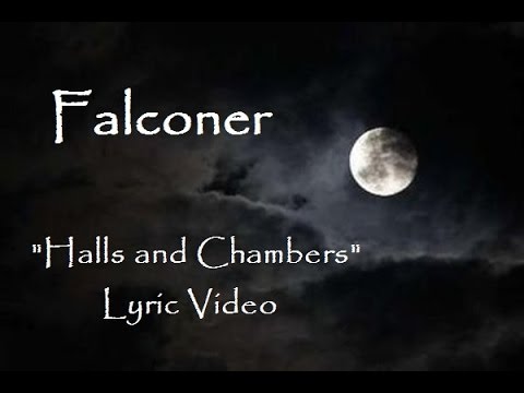 Falconer - Halls and Chambers (Lyric Video) Black Moon Rising