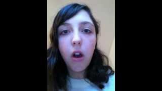 Chloe bond singing we need a little christmas