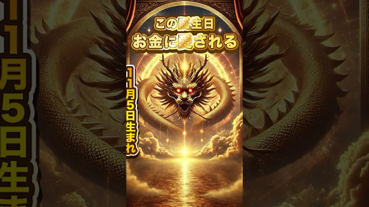 この誕生日の方、お金に愛される！ #金運 #金運アップ #龍神