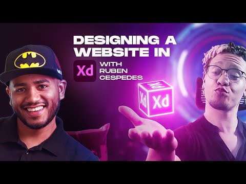 Designing a Website In Adobe XD (Tutorial) - with Ruben Cespedes