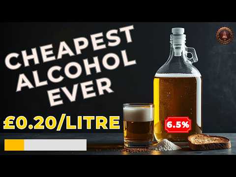 How To Make Alcohol For 20p Per Litre (Malt Beer)