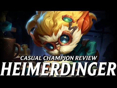 Heimerdinger basically doesn't exist without Arcane || Casual Champion Review