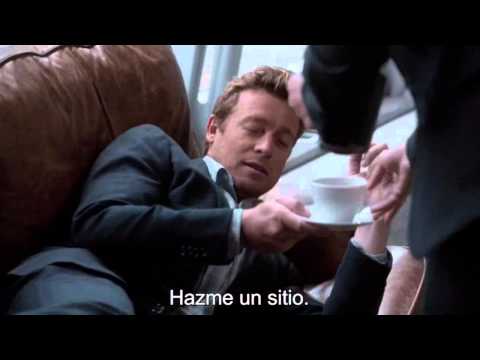 The Mentalist 6x21-Jane,Lisbon on Jane´s couch