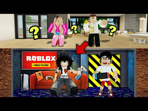 We built a SECRET GAMING ROOM in BROOKHAVEN! (ROBLOX RP TAGALOG)