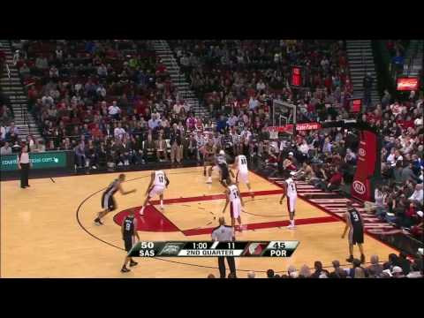 Ginobili fools Dante Cunningham - 2.1.11