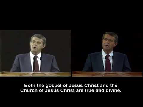 Ronald Poelman October 1984 Conference Talk Comparison