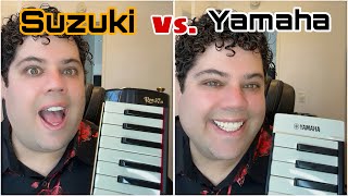 Video thumbnail for Melodica Comparison: Yamaha P37E vs. Suzuki Pro 37 v3 by J Cisneros (jrscisneros)