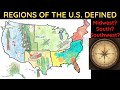 Regional Terms in the U.S. Defined