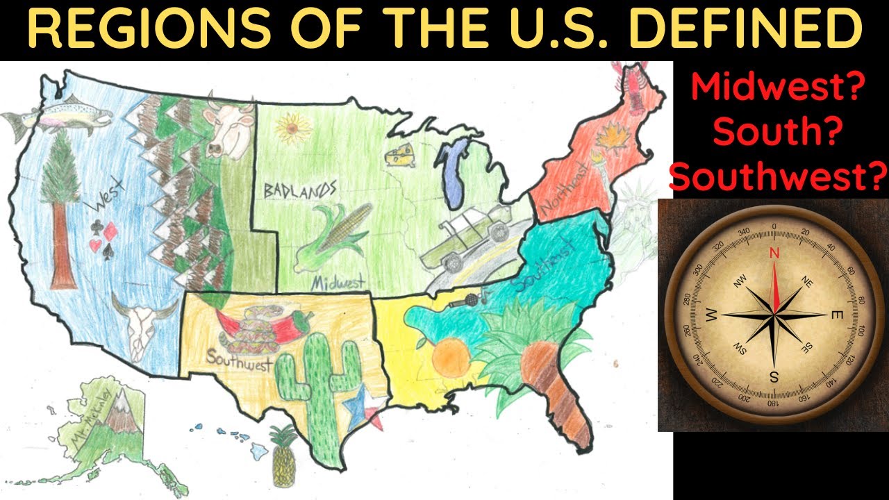 What two sub-regions can the north-east region be divided into?