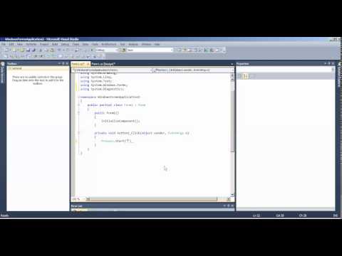 Accesing System Application Using C Net In Tamil