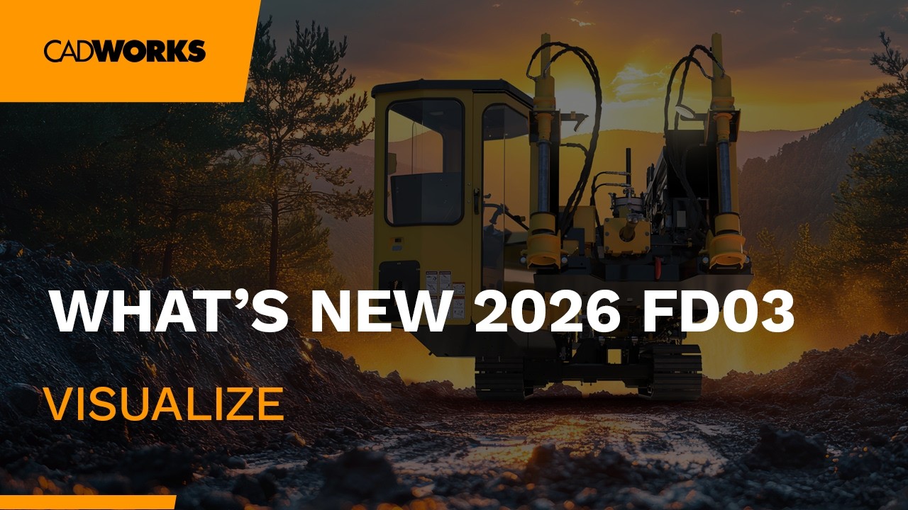 SOLIDWORKS 2026 FD03 Uudet ominaisuudet | Osa 6: Visualize - Video thumbnail
